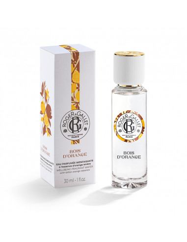 Roger Gallet Bois d'Orange Eau parfumée Bienfaisante. 30ml petit flacon de poche voyage