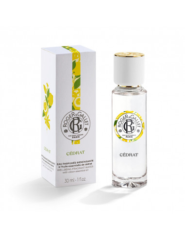 Roger Gallet Cédrat Eau Parfumée Bienfaisante. 30ml flacon poche voyage