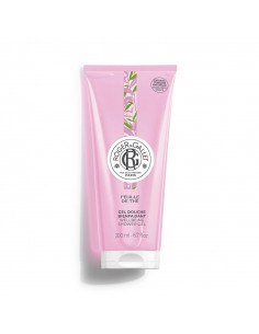 Roger Gallet Feuille de Thé Gel Douche Bienfaisant. 200ml tube rose violet