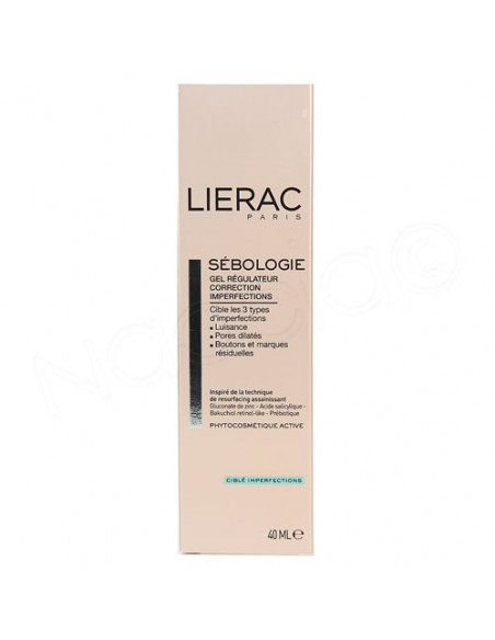 Lierac Sebologie Gel Régulateur Correction Imperfections 40ml Lierac - 2