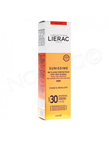 Lierac Sunissime SPF30 BB Fluide Protecteur Anti-Âge Doré 40ml Lierac - 1