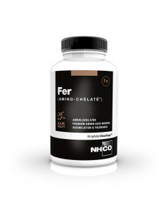 NHCO Fer Amino-chélaté. 84 gélules clearcaps