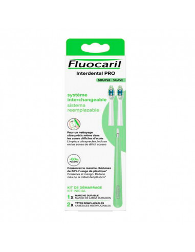 Fluocaril Kit de démarrage Brosse à dent Interdental Pro