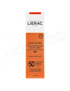 Lierac Sunissime SPF50+ BB Fluide Protecteur Anti-Âge Doré. 40ml