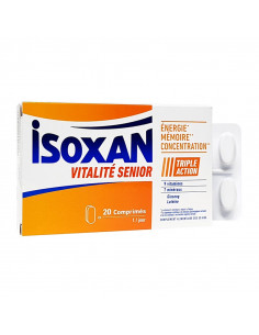 Isoxan Vitalité Senior Triple Action. 20 comprimés