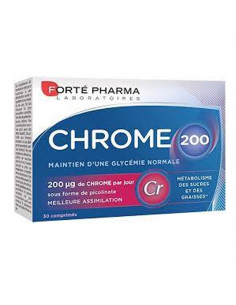 Forté Pharma Chrome 200 30 comprimés