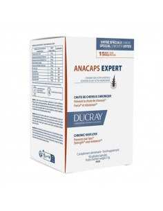 Ducray Anacaps Expert Chute de Cheveux Chronique. 90 gélules offre spéciale 3 mois