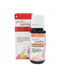 Pediasantis Vitamine D + Oligoéléments. 20ml