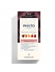 Phytocolor Coloration Permanente x1 kit 5.5 Chatain Clair Acajou