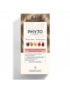 Phytocolor Coloration Permanente x1 kit 8.1 Blond Clair Cendré
