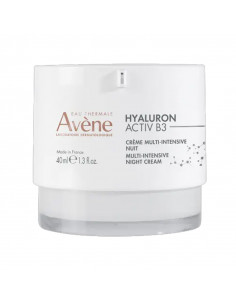 Avène Hyaluron Activ B3 Crème Multi-intensive Nuit. 40ml pot flacon pompe airless