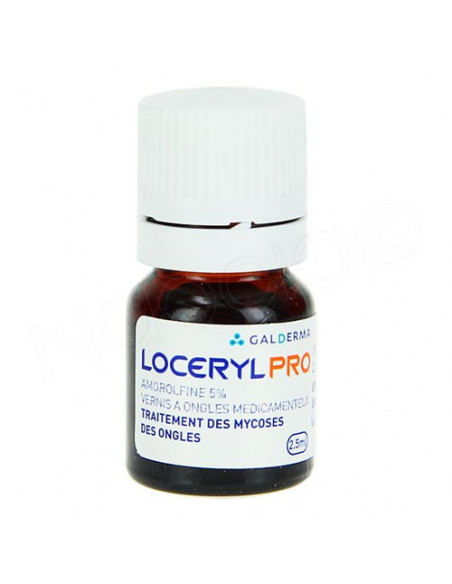 Flacon de Loceryl Pro Vernis ongles médicamenteux