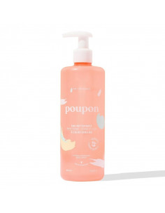 Poupon Eau Nettoyante Sans rinçage bébé. 500ml flacon pompe orange rose