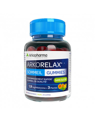 Arkorelax Gummies Mélatonine. x30 gommes