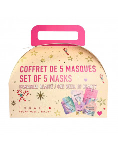 Inuwet Coffret 5 Masques Semainier Beauté noël 2022