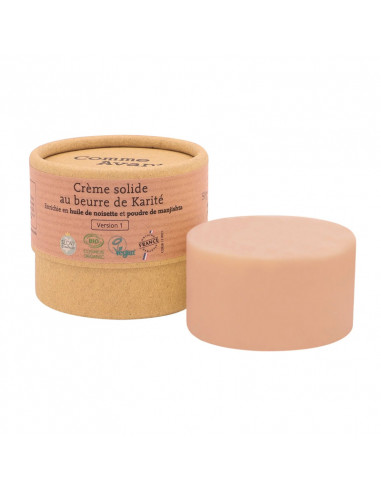 Comme Avant Crème Solide Noisette Imperfections 50g pot carton pain rose orange