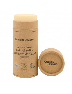 Comme Avant Déodorant Solide Cacao 50g tube carton stick