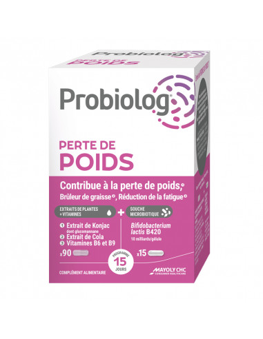Probiolog Perte de Poids. 105 gélules