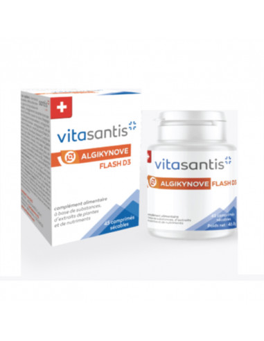 VITASANTIS ALGIKYNOVE FLASH D3 - 45 comprimés