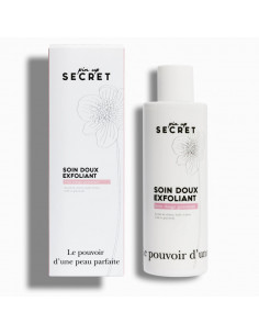 Pin Up Secret Soin Doux Exfoliant 200ml nouveau flacon blanc rose