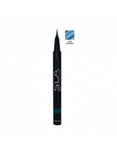 SLA Precise Liner Eyeliner Feutre 25 bleu paillettes Atlantique. 0,6ml