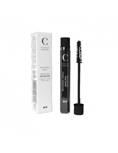 Couleur Caramel Mascara Définition Bio 81 Extra Noir. Recharge 6ml
