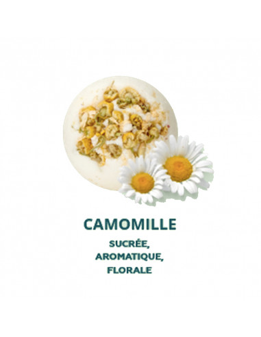 Baïja Soin bombe de Bain Effervescent parfum Camomille. 60g