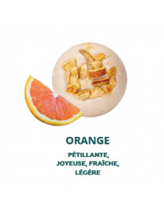 Baïja Soin bombe de Bain Effervescent parfum Orange. 60g