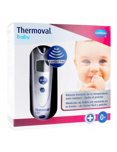 Thermoval Baby Thermomètre sans Contact 3en1