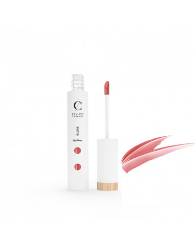 Couleur Caramel Gloss Bio Corail Nacré n°808. 5g