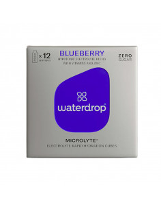 Waterdrop Microlyte Blueberry. x12 cubes effervescents