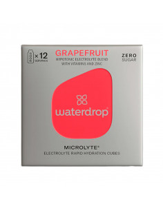 Waterdrop Microlyte Grapefruit. x12 cubes effervescents