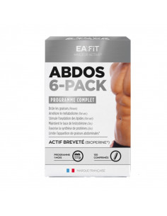 EaFit Abdos 6-Pack Programme Complet. 120 comprimés
