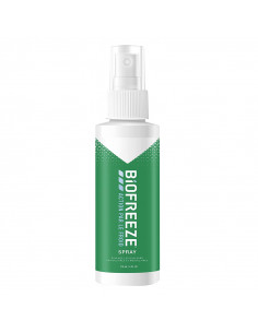 Biofreeze Froid Spray 118ml flacon vert et blanc