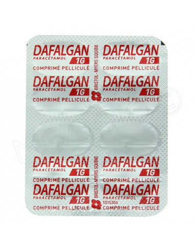 Dafalgan 1g Paracetamol 8 Comprimes Pellicules Upsa Archange Pharma