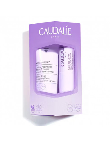 Caudalie Duo Gourmand Crème Mains 30ml + Stick Lèvres 4,5g