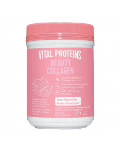 Vital Proteins Beauty Collagen Fraise Citron. 271g pot rose