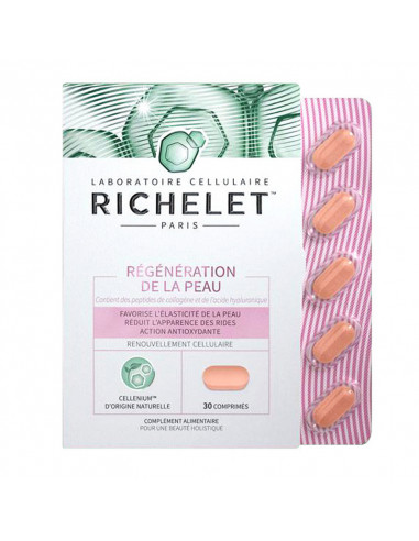 Richelet Régénération de la Peau. 30 comprimés