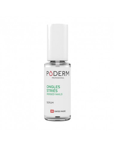 Poderm Ongles Striés dédoublés cassants Huile Sérum Nourrissant. 8ml vernis applicateur