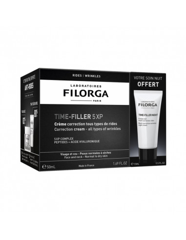 Filorga Time Filler Crème 50ml + Time Filler Night 15ml OFFERTE