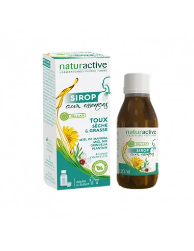 Naturactive Sirop Toux aux Essences. 120ml