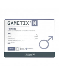 Gametix M Fertilité. 30 sachets gout orange