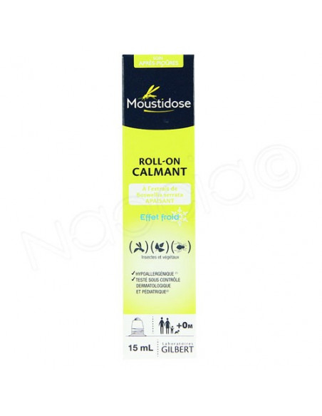 Moustidose Roll-on calmant effet froid 15ml  - 2