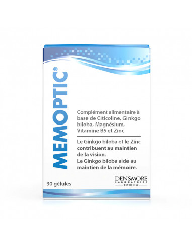 Densmore Memoptic. 30 gélules petite boite cure 1 mois