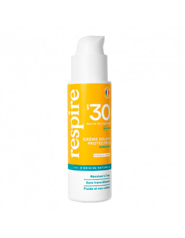Respire Crème Solaire Haute Protection SPF 30 flacon Pompe 100 ml