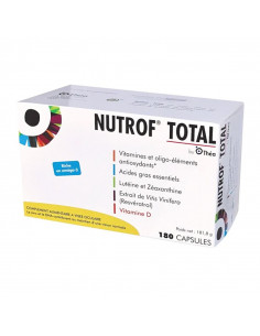Nutrof Total. 180 capsules grande boite cure 3 mois