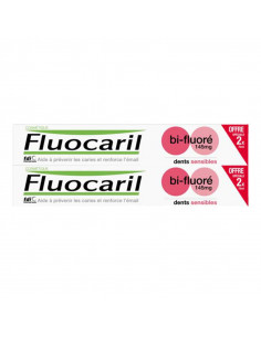 Fluocaril Bi-fluoré 145mg Dents sensibles. Offre spéciale 2x75ml
