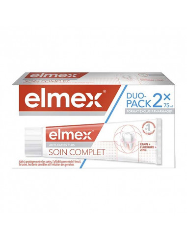 Elmex Soin Complet Anti-Caries Plus. Duo-pack 2x75ml