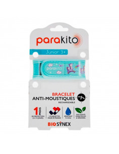 Parakito Bracelet Anti-Moustique Rechargeable Junior Licorne