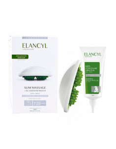 Elancyl Kit Massage Minceur Anti-Cellulite Applicateur + Tube 200 ml
